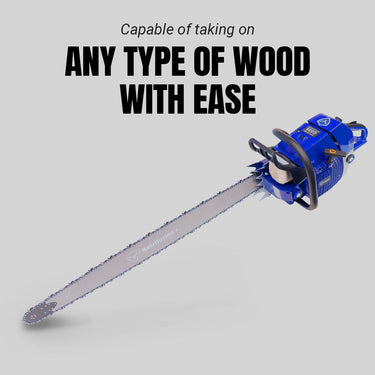 capable of taking on any type of wood with ease