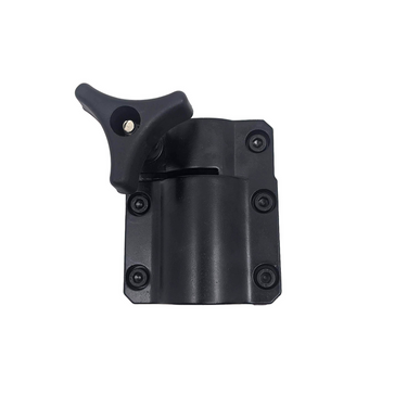 Telescopic polesaw centre clamp