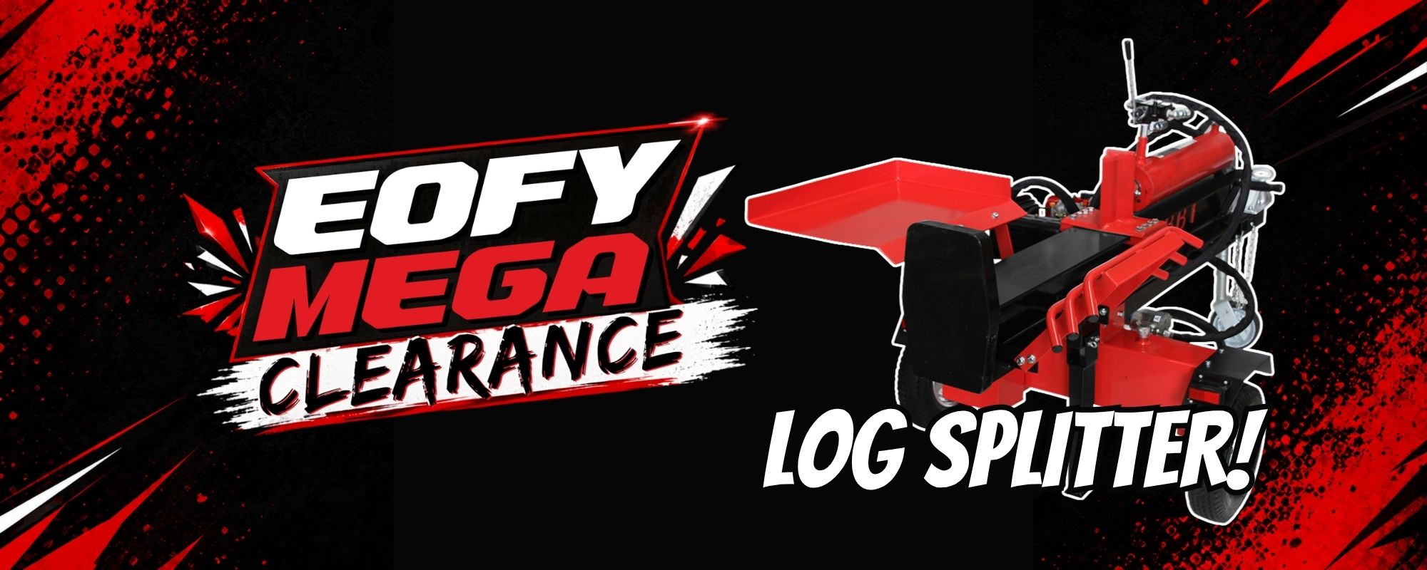 EOFY Mega Clearance - Log Splitter