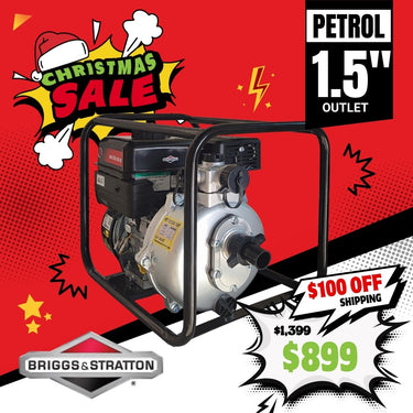 BBT 1.5"  High Pressure Twin Impeller Fire Water Pump - Briggs & Stratton XR950