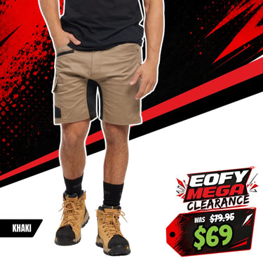 CAT Elite Operator Flex Short Khaki