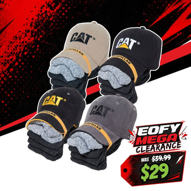 CAT Cap and 5 Pairs Socks Bundle