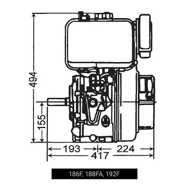 Engine View Side