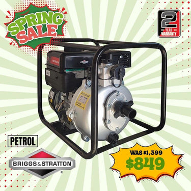 BBT 1.5"  High Pressure Twin Impeller Fire Water Pump - Briggs & Stratton XR950