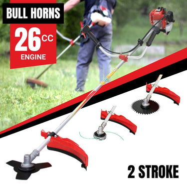 26cc brush cutter with line trimmer