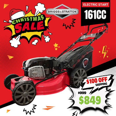 BBT 21" Self-Propelled 4-Speed Briggs & Stratton Electric Start Lawn Mower