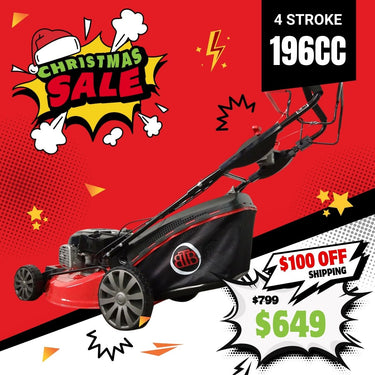 BBT 21" Self Propelled 4 Speed 196cc Petrol Lawn Mower
