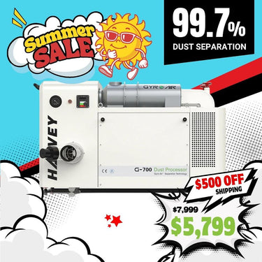 Harvey Gyro Dust Woodwork Wood Filter Extractor G-700