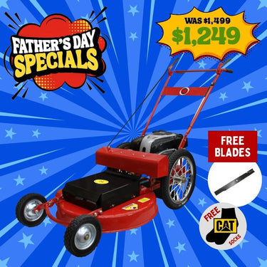 BBT Slasher 24" Self Propelled Lawn Mower - Briggs & Stratton 750 Petrol - 2-Year Warranty