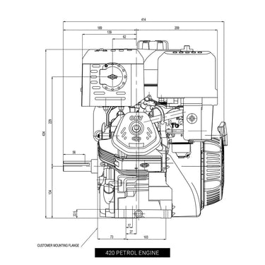 Engine View Side