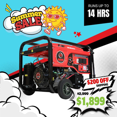 BBT 8000i 6kVa Off Grid Petrol Generator - Briggs & Stratton XR2100- 2-Year Warranty