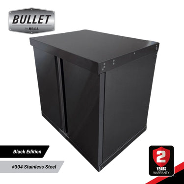 Bull BBQ Black Edition Outdoor Kitchen Cupboard Module – #304 Premium Stainless Steel