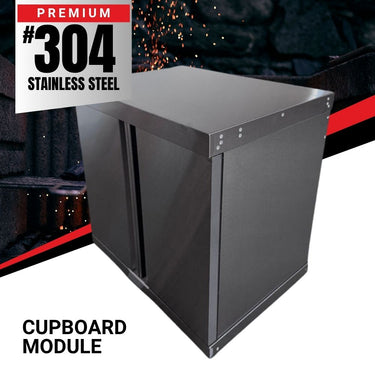 Bull BBQ Stainless Steel Outdoor Kitchen Cupboard Module – #304 Premium Stainless Steel