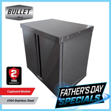 Bull BBQ Stainless Steel Outdoor Kitchen Cupboard Module – #304 Premium Stainless Steel