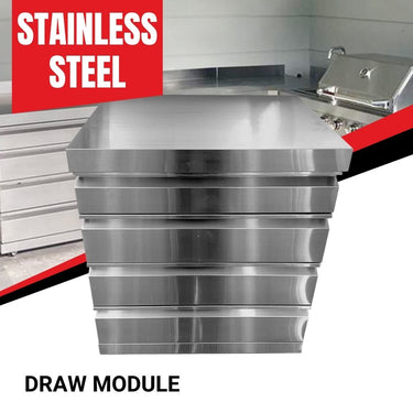 Bull BBQ Stainless Steel Outdoor Kitchen Drawer Module