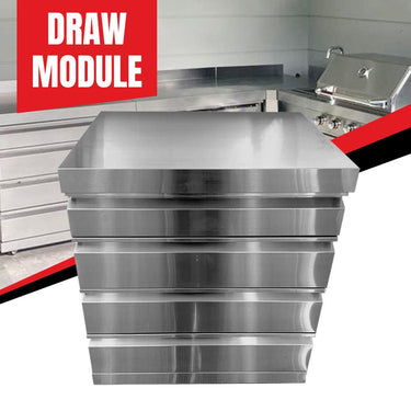 Bull BBQ Stainless Steel Outdoor Kitchen Drawer Module