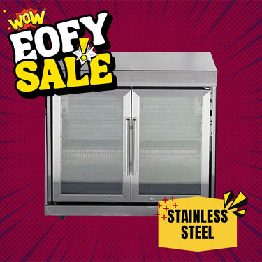Bull BBQ Stainless Steel Double Fridge Cooler Module