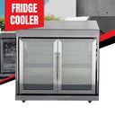 Bull BBQ Stainless Steel Double Fridge Cooler Module