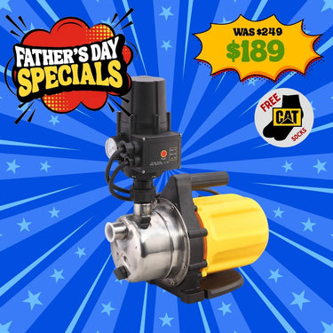 Paichi 3000i 1" High Pressure Electric Automatic Water Tank Pump - 600W/1HP - 3000L/H