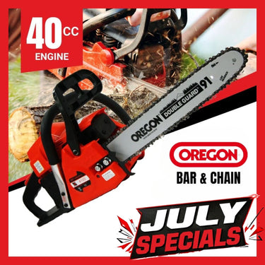 BBT 40cc 2hp 16" Petrol Chainsaw - Oregon Bar&Chain