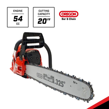 BBT 54cc 3.4hp 20" Petrol Chainsaw - Oregon Bar&Chain