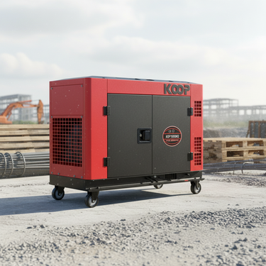 BBT 15Kva 3-phase Diesel 23hp 2-Cylinder Silent Generator - 2-Year Warranty
