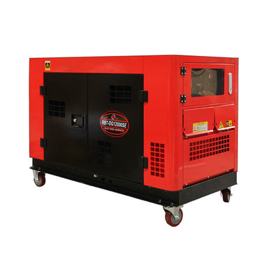 BBT 10KVA Diesel 23hp Twin Cylinder Silent Generator - 3-Phase - 2yrw