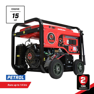 BBT 8000i 6kVa Petrol 15hp 4 Stroke Off Grid Generator - 2-Year Warranty