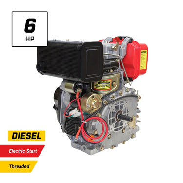 BBT 6HP Bare Diesel Engine Electric Start (Threaded)