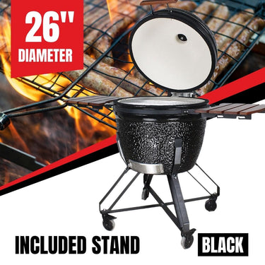 Kamado Smoker Grill 26" included Stand with wheels