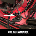 deck wash connection