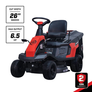 BBT EasyRider 26" Ride-On Lawn Mower - 2-Year Warranty