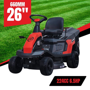 BBT EasyRider 26" Ride-On Lawn Mower - 2-Year Warranty