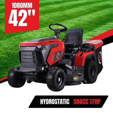 BBT EasyRider 42" Max Ride-On Lawn Mower - 2-Year Warranty