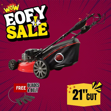 BBT Self Propelled 21" 196cc 5.6hp Petrol 4 Speed Lawn Mower