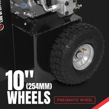 10" wheels