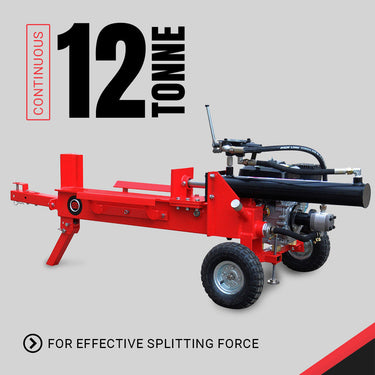 continuous 12T log splitting capacity