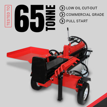 tested to 65T log capacity