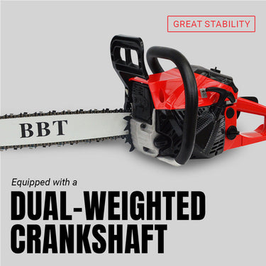 dual-weighted crankshaft