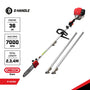 BBT 36cc 4-Stroke 10" Extendable Pole Pruner & Chainsaw - 2-Year Warranty