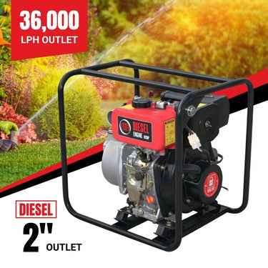 BBT 2" Diesel Transfer Water Pump - 4hp