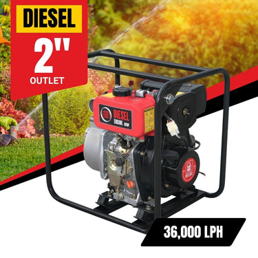 BBT 2" Diesel Transfer Water Pump - 4hp