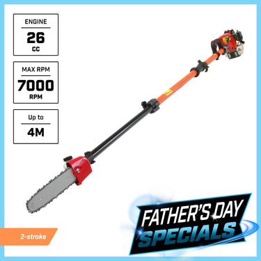 BBT 26cc Petrol 2 Stroke 4 Meter Telescopic Pole Chainsaw