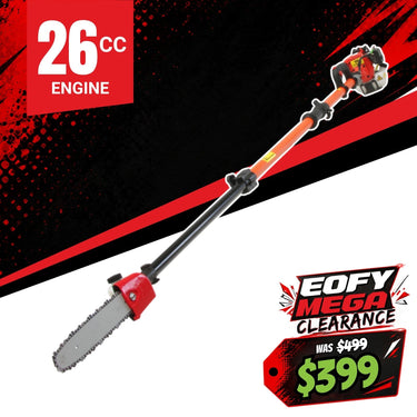 BBT 26cc Petrol 2 Stroke 4 Meter Telescopic Pole Chainsaw
