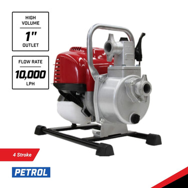 BBT 1" Petrol Compact Transfer Water Pump - 4-Stroke