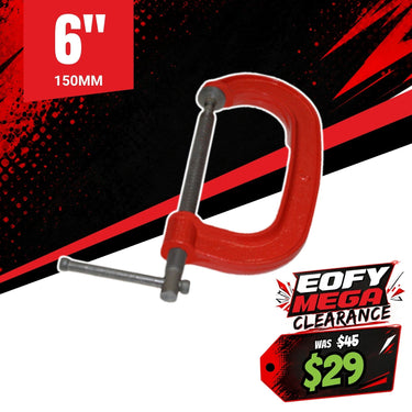 BBT G-Clamp 6" / 150mm