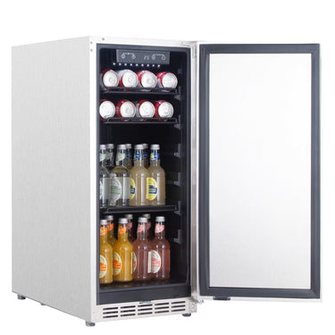 90L Slimline Outdoor Refrigerator – Solid Door - Image 3