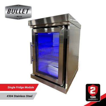 Bull BBQ Stainless Steel Single Fridge Cooler Module– #304 Stainless Steel