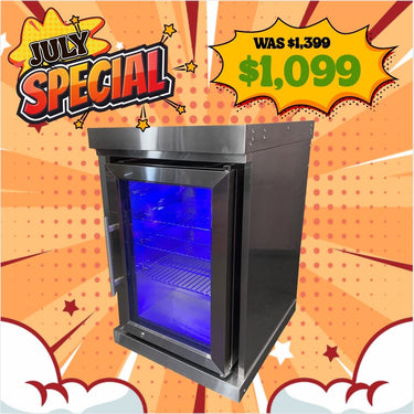 Bull BBQ Stainless Steel Single Fridge Cooler Module