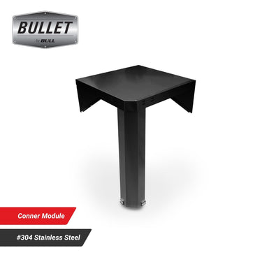 Bull BBQ® Black Edition Corner Module– #304 Stainless Steel